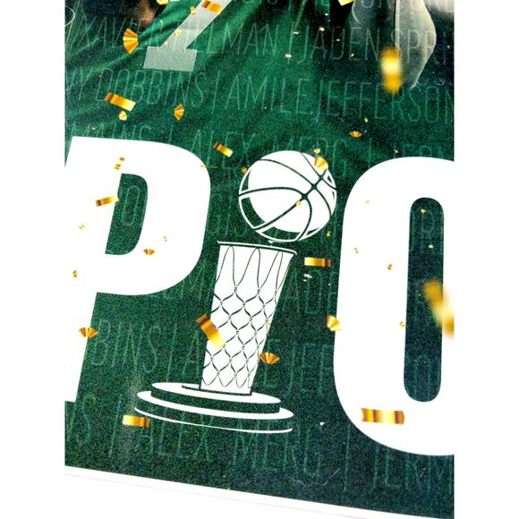 Boston Celtics v New York Knicks Banner Night Authentic Fan Team 2024.10.22 - Picture 5 of 5